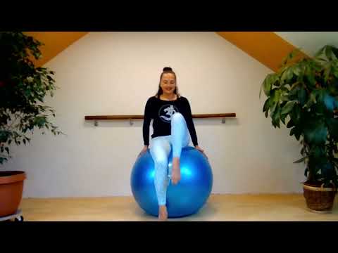 Видео: #фитбол #мяч #равновесие @ОльгаГранд-о8м