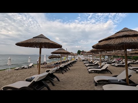 Видео: Утренняя прогулка по берегу Чёрного моря с.Равда, Болгария /Ravda, Bulgaria