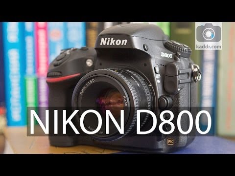 Видео: Nikon D800 - Обзор Полнокадровой Зеркальной Камеры на Kaddr.com