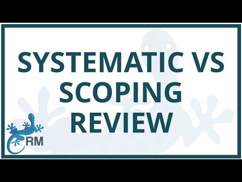 Видео: Систематический или обзорный обзор | Какой вариант подойдет для вашего исследовательского вопроса?