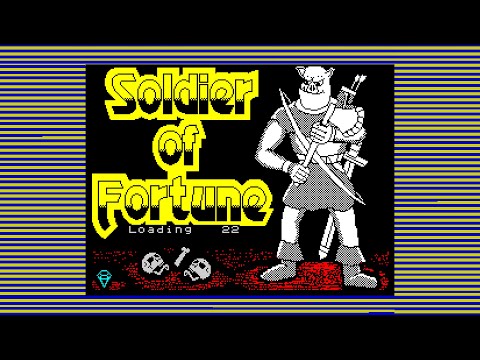 Видео: Прохождение игры Soldier of Fortune на ZX Spectrum