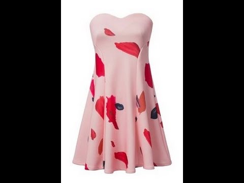 Видео: Платье бюстье. Моделируем.