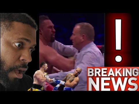 Видео: СРОЧНЫЕ НОВОСТИ ‼️ ВИДЕО, ГДЕ ДЖОЗЕФ ПАРКЕР ТОЛКАЕТ РЕФРИ ПОСЛЕ ПРЕЖДЕВРЕМЕННОЙ ОСТАНОВКИ 🔊🔊😱