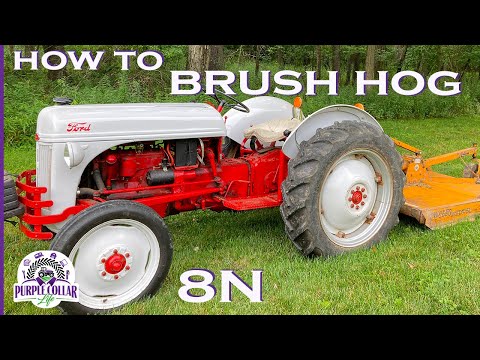 Видео: Как чистить свиней с помощью трактора Ford 8N