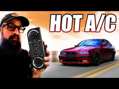 Видео: Кондиционер BMW E36 дует горячим воздухом (как исправить)