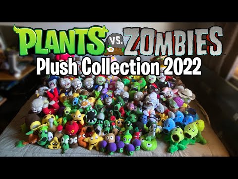 Видео: Моя коллекция плюшевых игрушек Plants vs Zombies 2022!