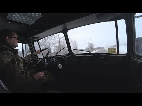 Видео: Ускорил раздатку в Урал 4320,первый выезд!