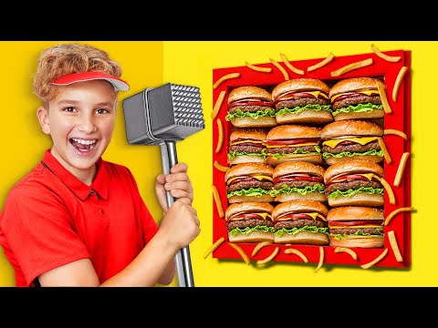 Видео: Выберись из 100 слоёв фастфуда вместе с Владом!