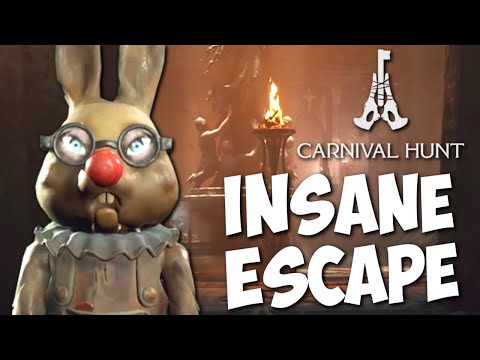 Видео: Самый БЕЗУМНЫЙ побег НА СЕЙЧАС!!!.. Игровой процесс Carnival Hunt