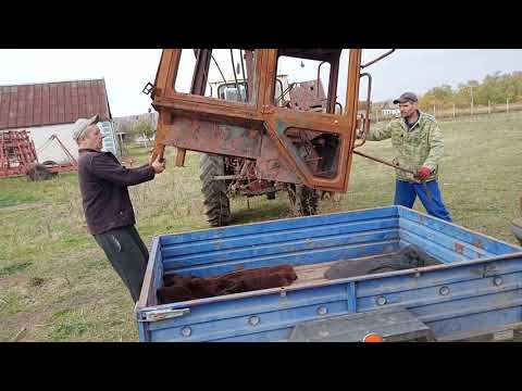 Видео: Купили кабину к трактору МТЗ у блогера.