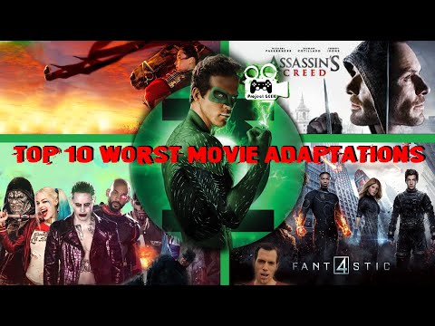 Видео: ТОП 10 НАЙ-ЛОШИ ФИЛМОВИ АДАПТАЦИИ
