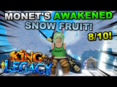 Видео: Пробуждение *НОВОГО* снега V2 в Roblox King Legacy... Выглядит УДИВИТЕЛЬНО!