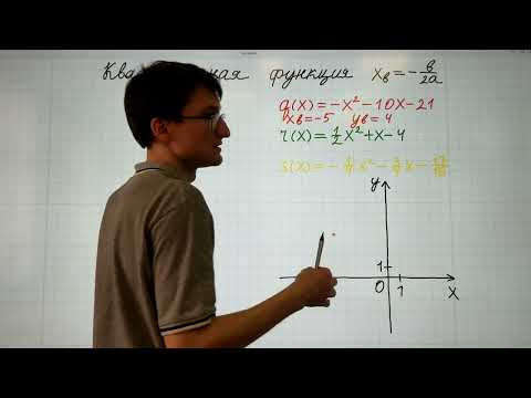 Видео: 21 Практика. Квадратичная функция