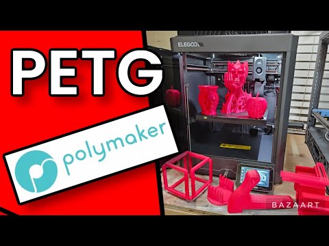 Видео: Функциональные отпечатки PETG на Elegoo Centauri Carbon