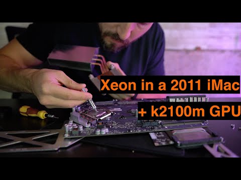Видео: Обновление процессора iMac 2011 года — подойдёт ли Xeon? А как насчёт K2100M?