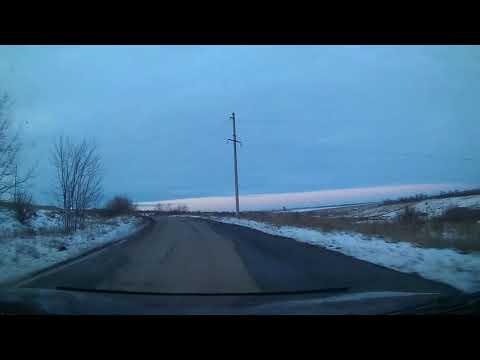 Видео: От КРАСНОГО СУЛИНА до ЗВЕРЕВО.../ Хуторская дорога.../ноябрь 2018 г.
