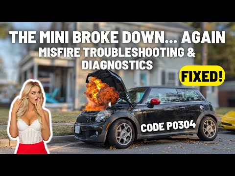 Видео: **РЕШЕНО** P0304 (ИЛИ ЛЮБОЙ КОД P0300) ПРОПУСК ЗАЖИГАНИЯ MINI COOPER | ДИАГНОСТИКА И УСТРАНЕНИЕ |...