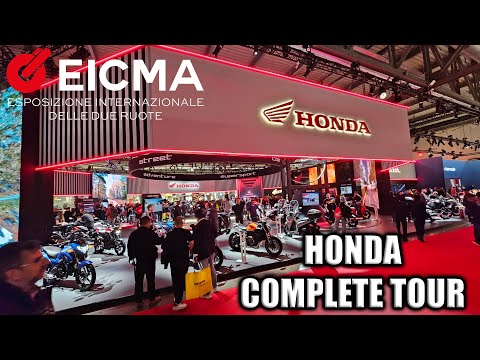 Видео: ПОЛНЫЙ ТУР HONDA - EICMA 2025