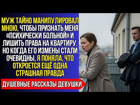 Видео: МУЖ ДЕЛАЛ ИЗ МЕНЯ «ПСИХИЧЕСКУЮ», ЧТОБЫ ОТНЯТЬ ИМУЩЕСТВО. ВСЁ СТАЛО ЯСНО, КОГДА ОН ПРИВЁЛ ЛЮБОВНИЦУ