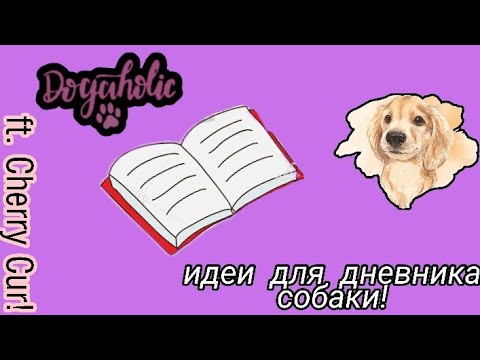 Видео: ИДЕИ ДЛЯ ДНЕВНИКА СОБАКИ! С СHERRY CUR!📖🐶