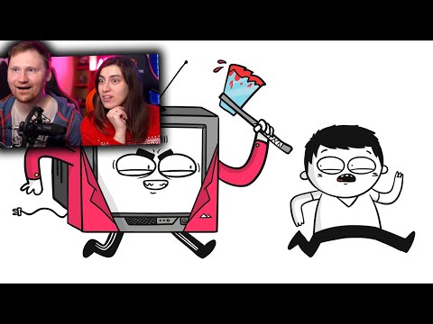 Видео: ДОЛБАНУТЫЕ ПЕРЕДАЧИ ПО ТЕЛЕВИЗОРУ! (анимация) | РЕАКЦИЯ на Мармажа