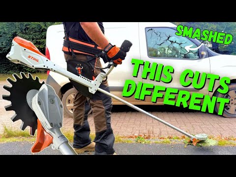 Видео: Самая странная на сегодняшний день кусторез от STIHL — но работает ли она на самом деле?
