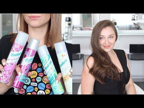 Видео: Как использовать сухой шампунь. Освежаем укладку. My Favorite Dry Shampoo