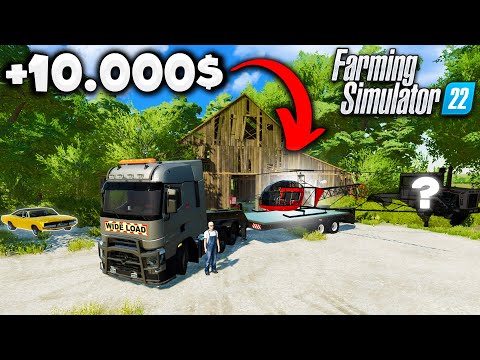 Видео: КУПИЛ ФЕРМУ И НАШЕЛ МНОГО ТЕХНИКИ | FARMING SIMULATOR 22