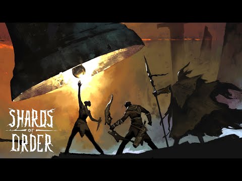 Видео: Мрачная и жестокая ролевая игра про опустошённые подземелья - Shards of Order - Demo