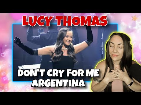 Видео: Возвращаю воспоминания! | «Don't Cry For Me Argentina» — Люси Томас — (из «Эвиты») Реакция