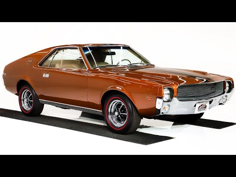 Видео: AMC AMX 1968 года продаётся в Volo Auto Museum (V22076)