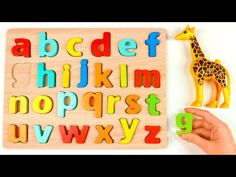 Видео: Английский алфавит. Для детей.