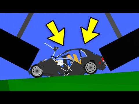 Видео: ОГРОМНЫЕ МОЛОТЫ СМЕРТИ! МАШИНА РАЗЛЕТЕЛАСЬ НА КУСОЧКИ! СИМУЛЯТОР РАЗРУШЕНИЯ МАШИН В Algodoo