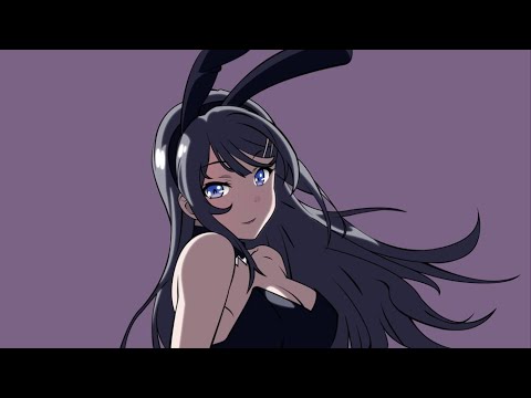 Видео: Грустный аниме клип [AMV] Этот глупый свин не понимает мечту девочки-зайки /Trevor Daniel - Falling