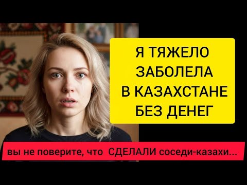 Видео: Я ТЯЖЕЛО ЗАБОЛЕЛА В КАЗАХСТАНЕ БЕЗ ДЕНЕГ – и вы не поверите, на что пошли соседи-казахи...