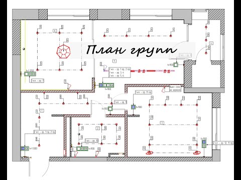 Видео: 10. План групп включения. Поэтапное создание шаблона в Архикад (Archicad).