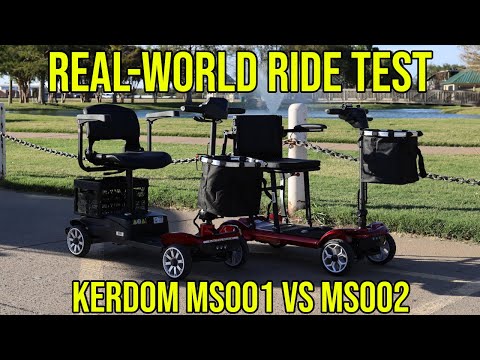 Видео: Самокаты Kerdom MS001 и MS002 | Сравнение реальных условий эксплуатации