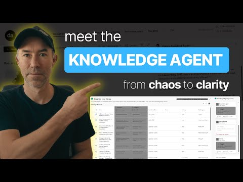 Видео: Учебное пособие по SharePoint Knowledge Agent | Более интеллектуальные метаданные, лучшие ответы ...