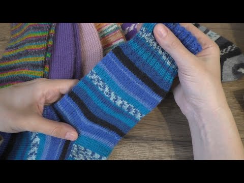 Видео: Творческий и экзистенциальный кризис. Носочная цветотерапия. Много вязаных носков.