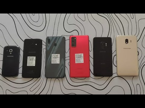 Видео: Все мои телефоны Samsung