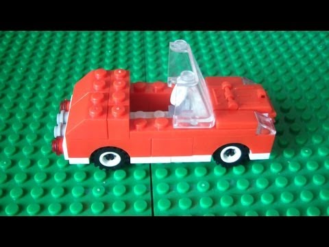 Видео: Делаем простой автомобиль из Lego