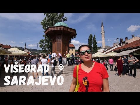 Видео: One Day Trip in Sarajevo and Visegrad Bosnia and Herzegovina | Разходка в Сараево и Вишеград в Босна