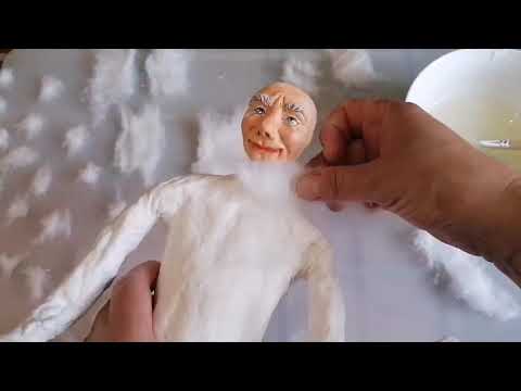 Видео: 2. Ватный дед Мороз