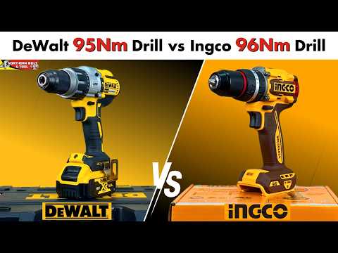 Видео: DeWalt против Ingco: сможет ли Ingco победить DeWalt??? — Соревнование аккумуляторных ударных дре...