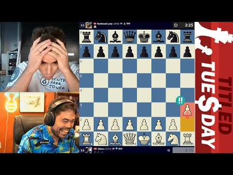 Видео: Шахматный Тролль! Хикару Накамура - Матвей Гальченко