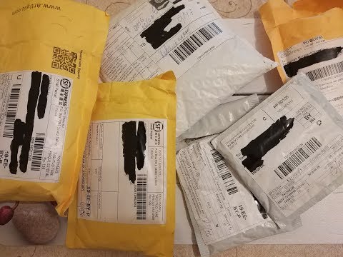 Видео: РАСПАКОВКА ПОСЫЛОК С САЙТОВ АЛИЭКСПРЕСС И ДЖУМ!