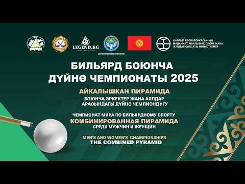 Видео: 1/2 | Володин Н. - Мадаминов А. | Чемпионат мира 2025 "Комбинированная пирамида"