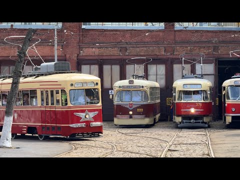 Видео: Парад трамваев 2025 в Москве