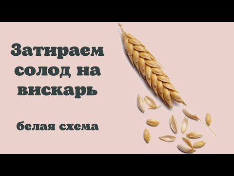 Видео: Затираю солод для бочки. Белая схема для вискаря