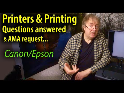 Видео: Вопросы и ответы. Принтеры и печать: профили, Wi-Fi, AirPrint, цены. Canon и Epson